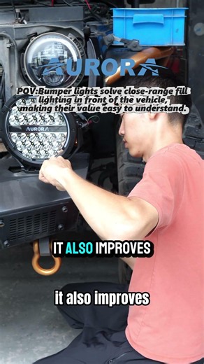 Bumper Lights Upgrade Your Night Driving Experience | Aurora LED