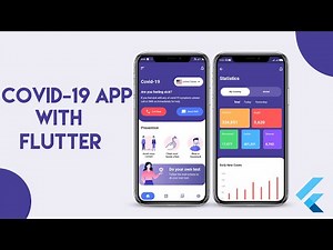 COVID-19 APP UI USING FLUTTER SPEED CODE UI CHALLENGE
