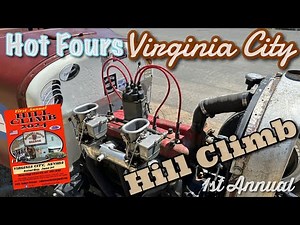 1st Annual #VirginiaCity #HillClimb w/ Historic Model T & A Ford #HotRod’s! Ford A Speed Technology!