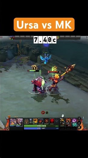 Ursa vs Monkey King #dota2 #dota21x1 #dota2carry #dota2highlights #dota2void