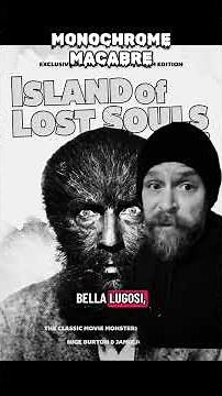 Monochrome Macabre: Island of Lost Souls (1932) #watchmorehorrormovies #monochromemacabre