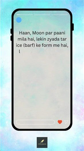 Moon Par Paani Mila? 😲 | Chandrayaan Discovery Explained #Shorts