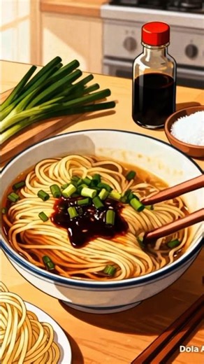 Anime girl cook ramen spaghetti Ai 🍜🥗 #foryou #aivideo #viral