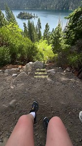 Touch Grass Final Boss: Lake Tahoe Hiking Trail Moments