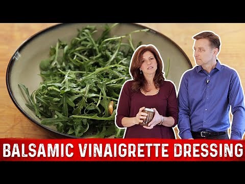 Simple Balsamic Vinaigrette Dressing Recipe | Karen and Eric Berg