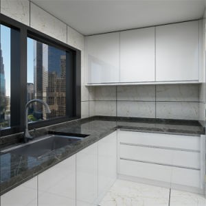 [Hot Item] Factory Customized Wooden MDF PVC Stainless Steel Aluminum Kitchen Cabinet