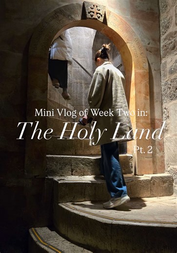 Mini Vlog of Week Two in The Holy Land