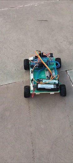 Wireless Bluetooth Control Car Using Arduino UNO and HC-05 Bluetooth Module #arduinoprojects #robot