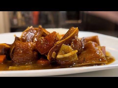 THE ULTIMATE PIG EAR RECIPE. How to cook pig ear 👂.