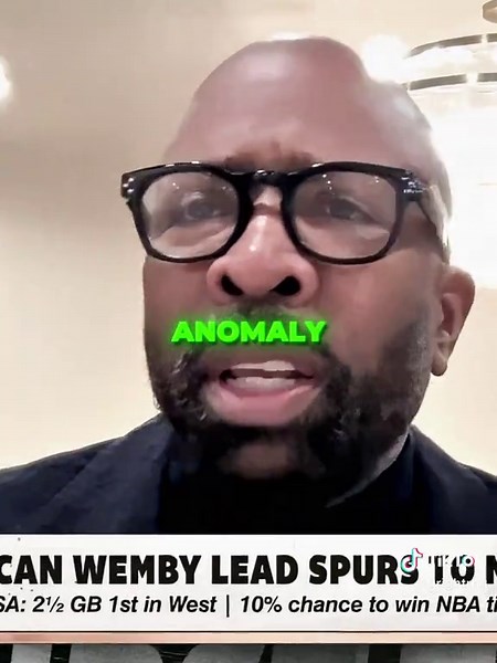 The NBA Has An Alien… 😳🏀 @Victor Wembanyama @San Antonio Spurs @ESPN @NBA #nba #basketball #spurs #victorwembanyama #wemby