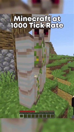 Minecraft at 1000 Tick Rate 💀