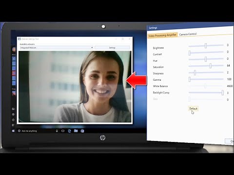 How to Manage Brightness & Contrast for Webcam on Windows 10