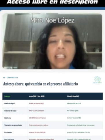 Vincular e.firma SAT al IDSE con Dra. Erika Gallardo | SAT y IMSS