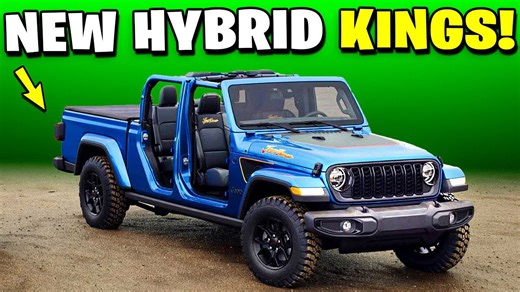 Top 6 hybrid pickup trucks dominating in 2026! (V8 owners are switching!)