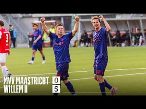 Highlights // MVV Maastricht - Willem II // 0-5