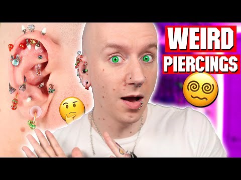 The WEIRDEST PIERCINGS I've Ever Had | Roly