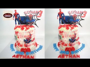 Spiderman Cake | A Decorating Tutorial