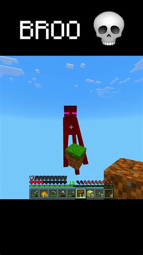 GET OUTTT 💀 #minecraft #minecraftmemes #memes #minecraftshorts #edits