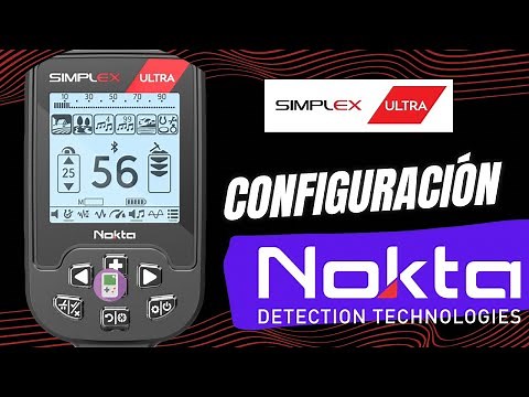 Nokta Simplex Ultra metal detector setup