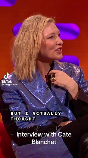 Interview with Cate Blanchett on Graham Norton Show