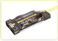 Jeti Duplex EX R5i 2.4GHz Full/Auxiliary Receiver w/Telemetry (Full Range)