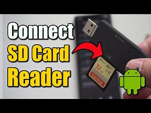 How to Connect SD Card reader to Android Phone with OTG USB (Best Method)