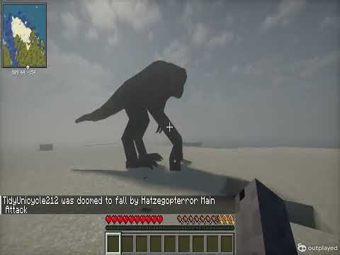 Trying out a Minecraft Horror Mod - [Minecraft]