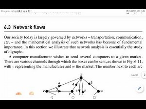 Graph Theory :Network Flow