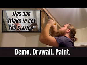 The First Steps To Your Home Remodel: Demo, Drywall, And Paint