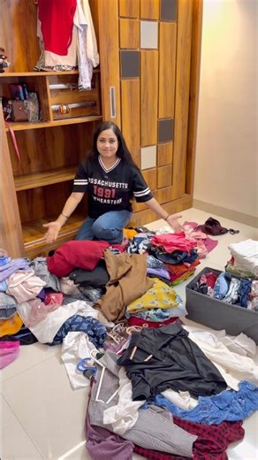 The Wardrobe Struggle: Itne saare kapde, phir bhi pehanne ko kuch nahi! 👗😩#minivlog