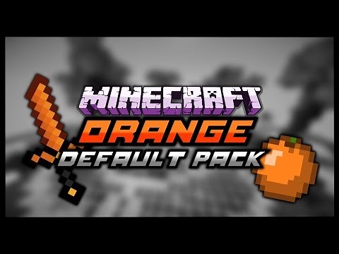 Minecraft: Orange Default Edit PVP Resource Pack (1.8+)