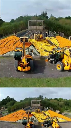 Attenborough pumpkin mosaic breaks world record