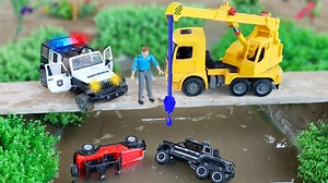 143K views · 1.8K reactions | Dump Truck Crash Police Car Toy Rescue Excavator | Kudo And Toys | Facebook