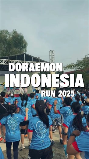 ✨ Doraemon Run 2025 Indonesia hit different!The vibes were amazing ✨, the smiles were bright 😄, and every runner brought their full energy from start to finish 🏃‍♂️💨.Thank you to all participants for showing up strong 💙, giving your best ⭐, and making this event a truly unforgettable experience! ✨🍩#DoraemonRun#JomRunIndonesia#DoraemonRunIndonesia#JomRun | JomRun