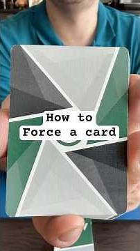 Easy card forces tuturial #cardmagic #magic #magictrickssecret #cardtrick #tutorial