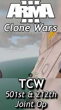 501st & 212th Joint Op Insertion | ARMA 3 Clone Wars | TCW | #arma3 #gaming #TCW #theclonewars #mods