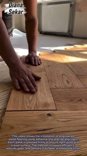 Engineered Wood Flooring Installation | Fast & Precise Fitting Technique