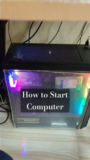 How to Start Computer | Computer Ko Start Kaise Kare