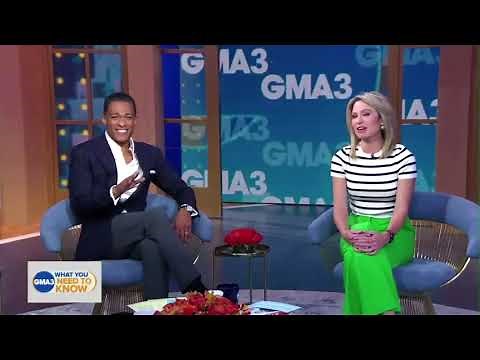 TJ Holmes and Amy Robach chemistry moments