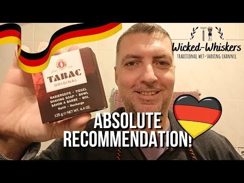Tabac shaving soap - Recommended for everyone and anyone