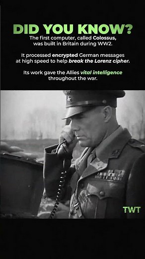 The Secret WW2 Machine That Became the First Computer