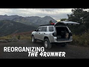 Reorganizing the Inside of the 4Runner: Optimizing Space, Transitioning to a Crawler