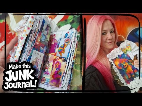 How to Make a Junk Journal | Easy Junk Book Photo Album Tutorial for Beginners