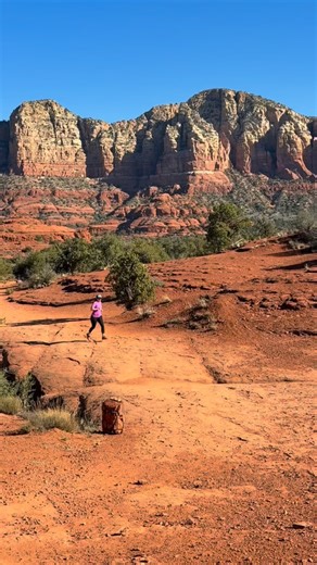 Morning miles. Red rocks. This is why I live here. Running the trails alone, surrounded by Sedona’s red rocks—this isn’t just my workout, it’s my everyday backdrop. When people ask what it’s really like to live here, this is the answer. Curious what living here feels like? DM me to chat #SedonaRealEstate #SedonaLiving #RedRockLife #SedonaTrails | Elisa Andreis Sedona Real Estate expert