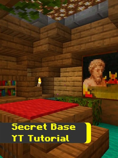 Minecraft How to Build a Starter Secret Base | Minecraft Starter Secret Base Tutorial Even if you're in Singleplayer, everyone wants to have a secret base. This tutorial will show you how to build one easily and quickly, but also includes a chicken based wind charge cannon so you can escape quickly! Tutorial: https://youtu.be/7Ay3MqVR4g0#minecraft #gearsaw #minecraftbuilds #minecrafttutorials #minecraftbuild