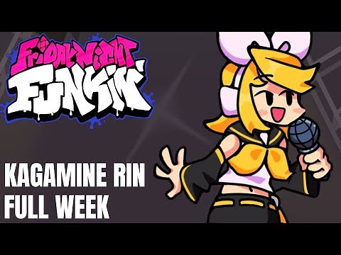 Friday Night Funkin V.S. Kagamine Rin Full Week Mod!