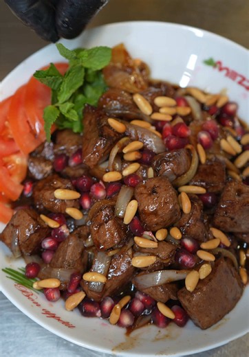 Lamb Liver Recipe with Pomegranate Molasses | Middle Eastern Dish