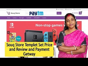 How to Customize E-Commerce Blogger Theme | Souq Store Template Customization