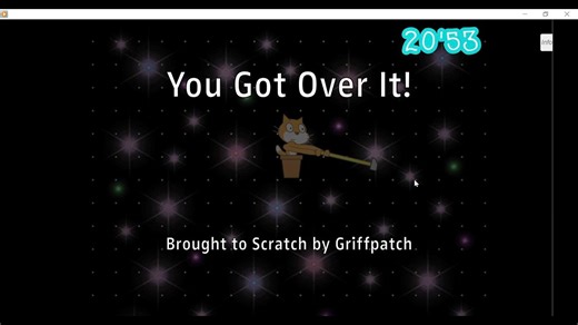 getting over it scratch #gaming #gettingoverit #