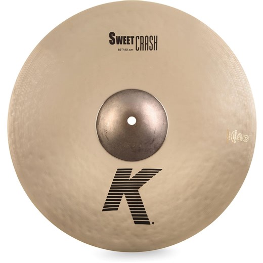 Zildjian K Sweet Crash Cymbal - 16 inches, Brilliant, Sweetwater Exclusive